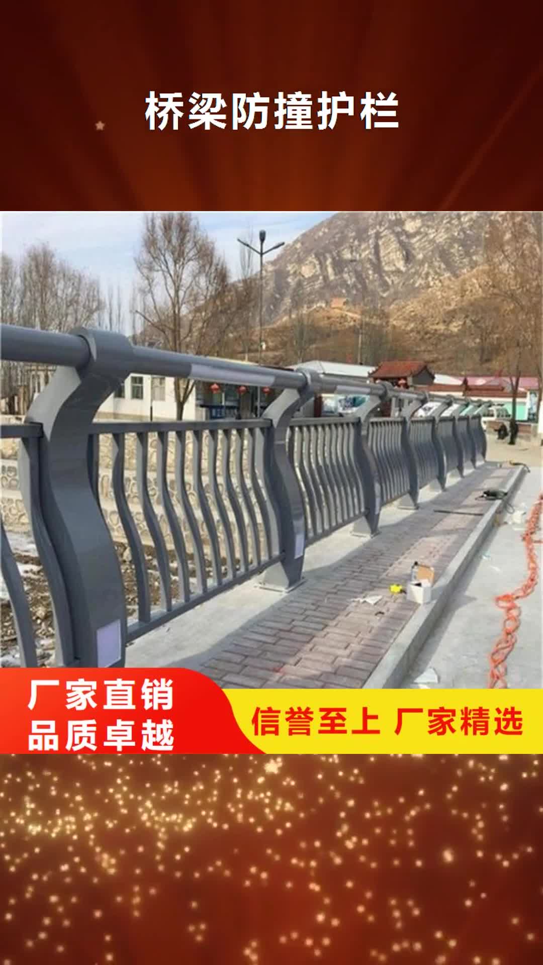 【邢台 桥梁防撞护栏 不锈钢桥梁护栏品质优选】